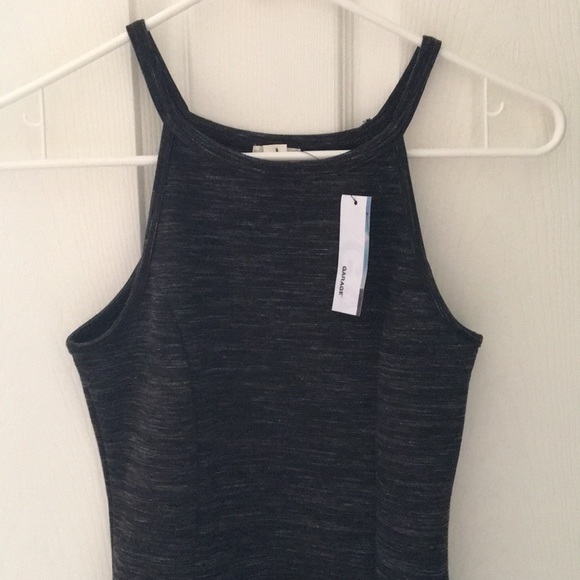 Garage Dark Grey Bodycon Dress - Picture 3 of 3